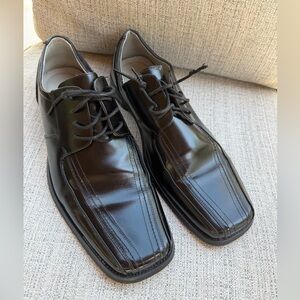 Stacy Adams Glossy Black Leather Loafers Derbys Danton Professional Shoes